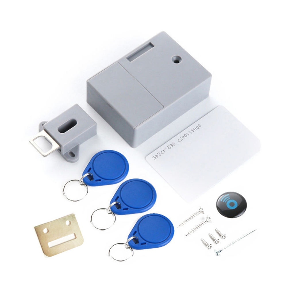 Furniture Hardware Wood - Cerraduras electrónicas inteligentes con 3 llaves,