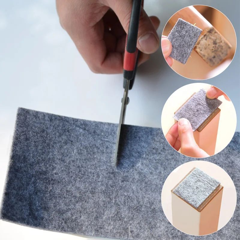 Furniture Hardware Feet - Tiras de fieltro autoadhesivas gruesas para