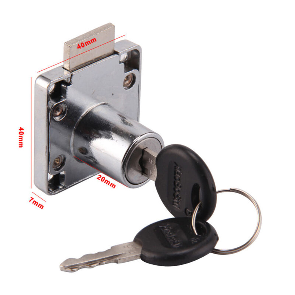 Furniture Hardware Brands - 2 cerraduras para gabinetes con 4