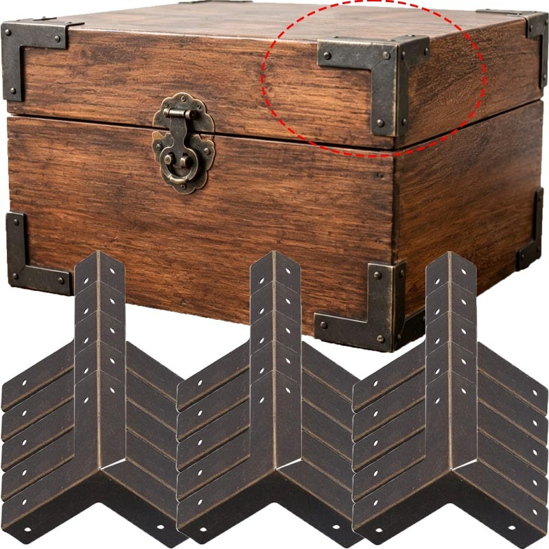 Furniture Hardware Wood - Juego de 4/16 Protectores de Esquinas