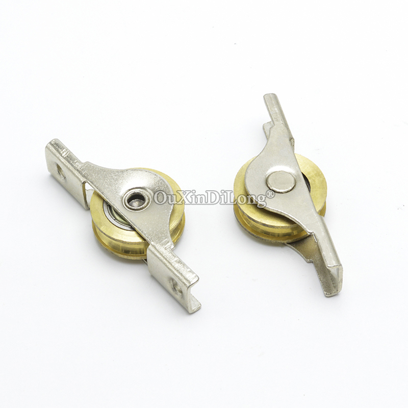 Furniture Hardware Brands - Rodillos para Puertas Corredizas, 10 Piezas,
