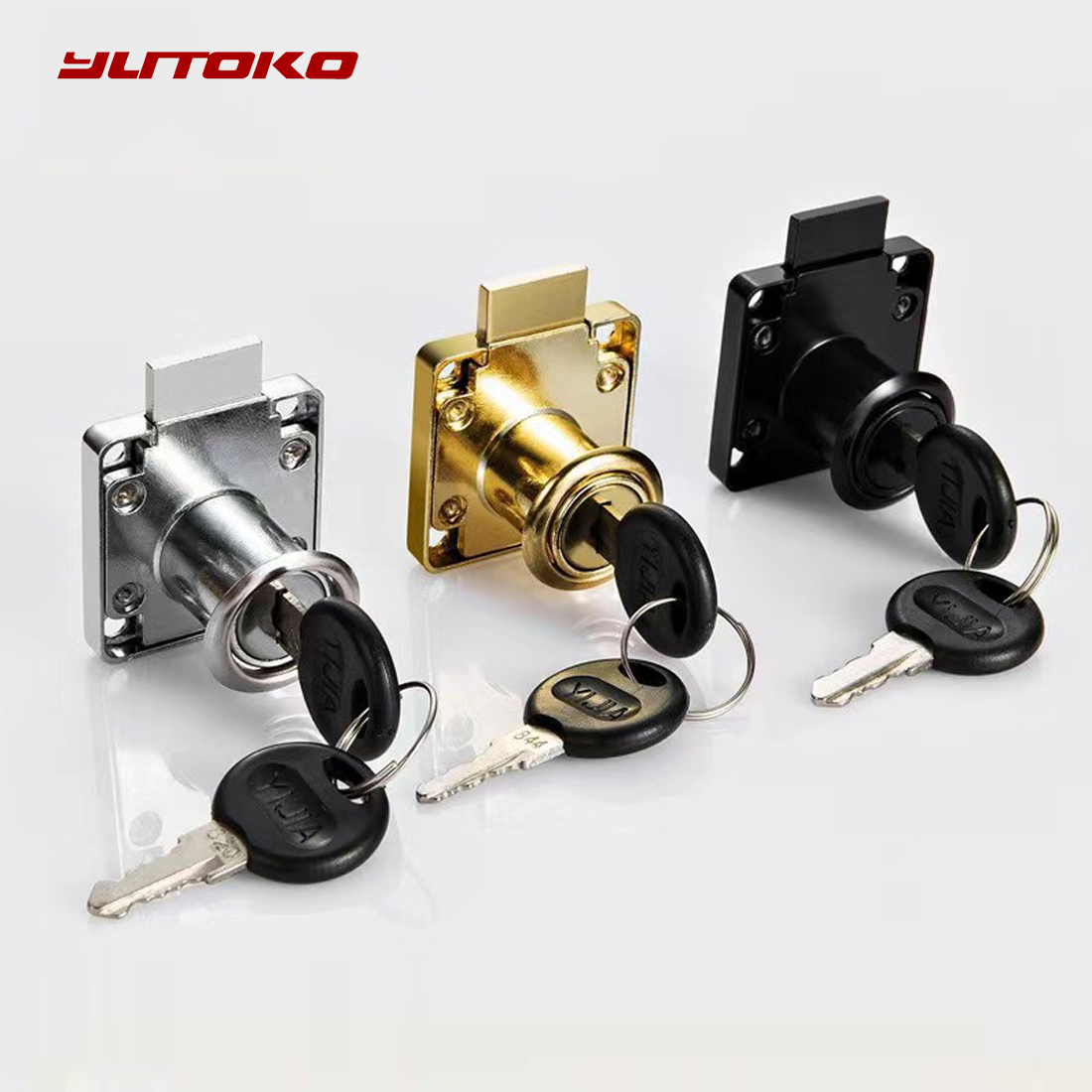 Furniture Hardware Manufacturers - Yutoko Cerradura para cajón de escritorio