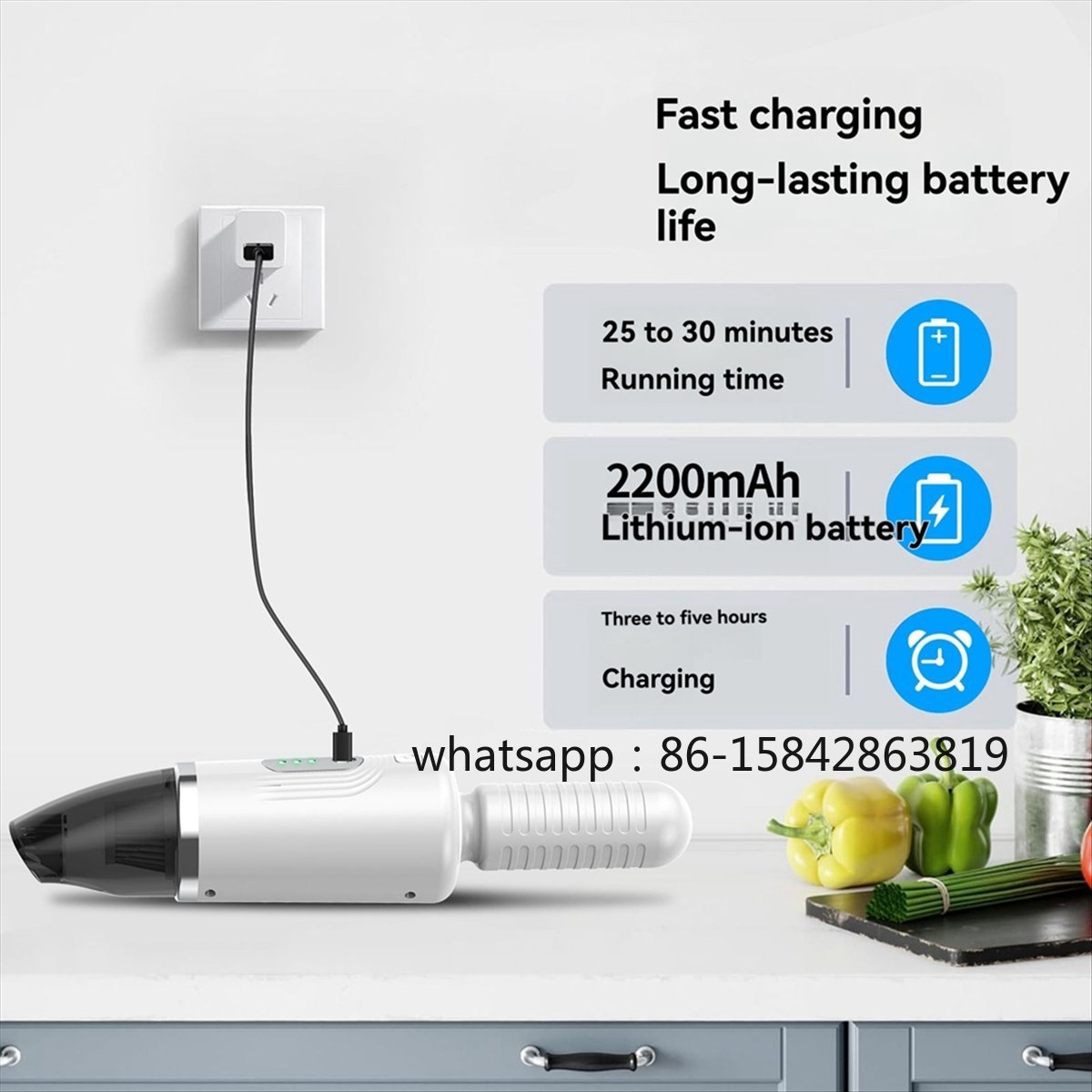Furniture Hardware Cleaner - Aspiradora para Auto, Gran Potencia de