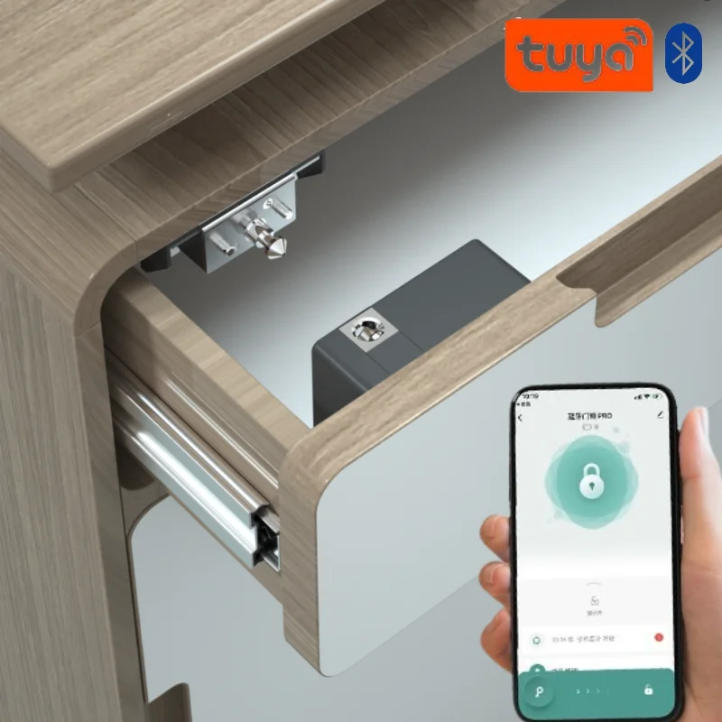 Furniture Hardware Manufacturers - Cerradura de puerta de gabinete inteligente
