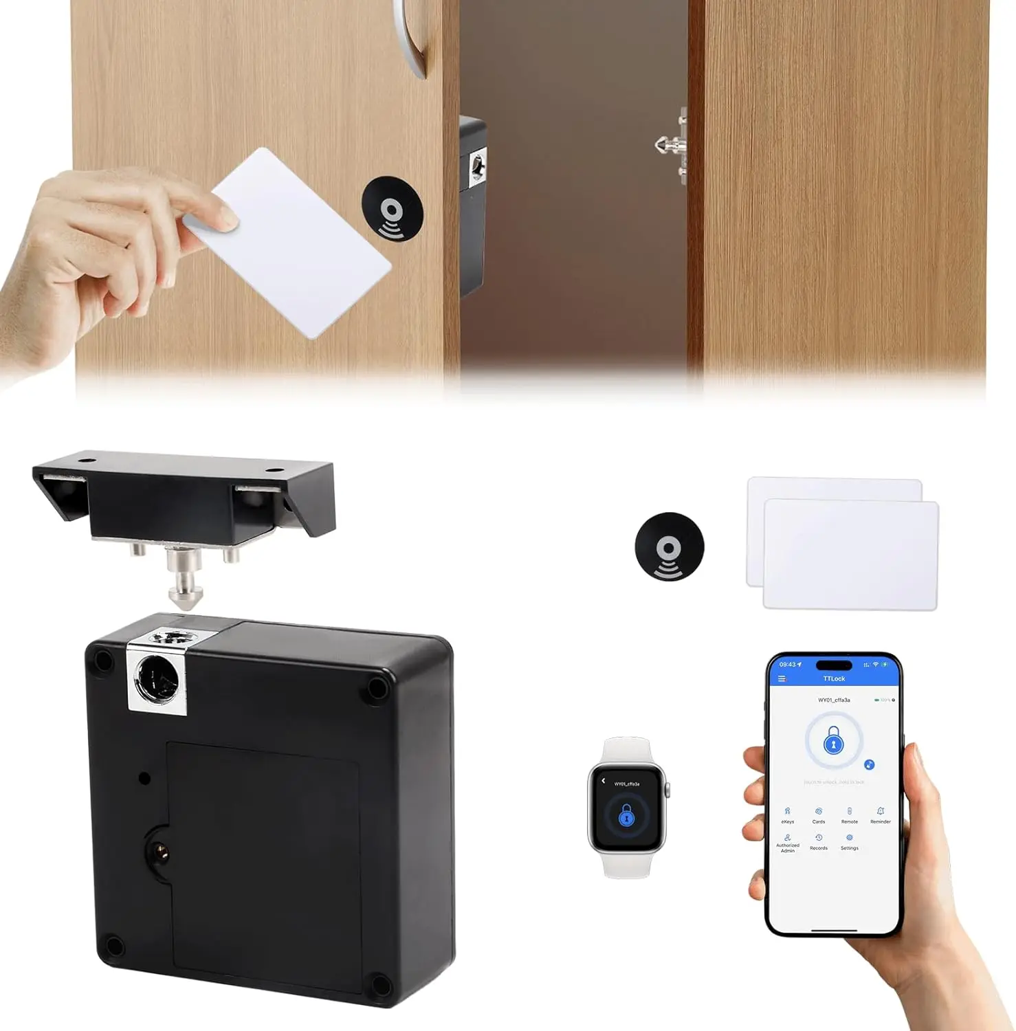 Cerradura electrónica intelige - Furniture Hardware Manufacturers reseña y precio