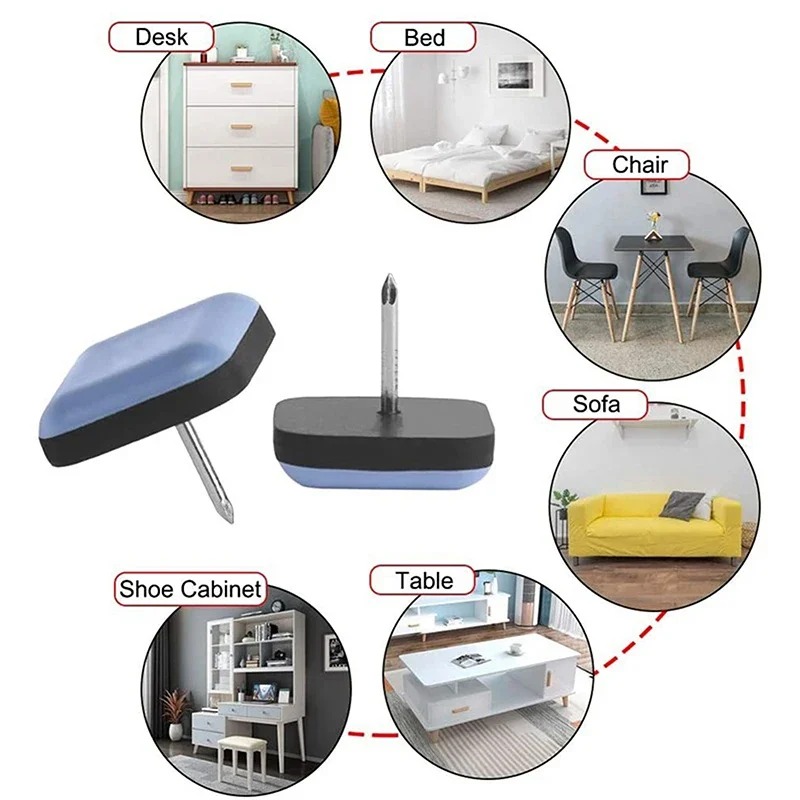 20 deslizadores para patas de  - Furniture Hardware Feet reseña y precio