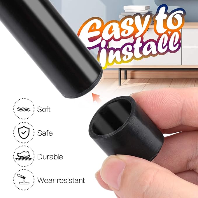 24 Uds. Tapas redondas para pa - Furniture Hardware Feet reseña y precio