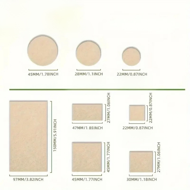 Almohadillas autoadhesivas de  - Furniture Hardware Feet reseña y precio