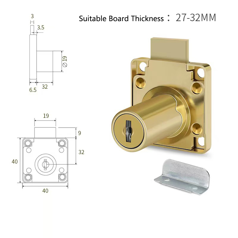 Yutoko Cerradura para cajón de - Furniture Hardware Manufacturers reseña y precio