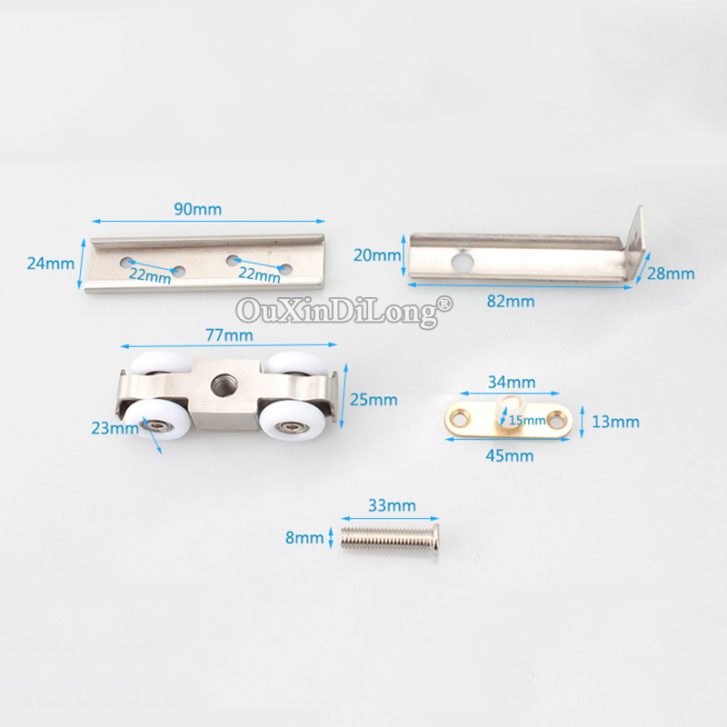 Nuevo 2 uds rodillos de puerta - Furniture Hardware Brands reseña y precio