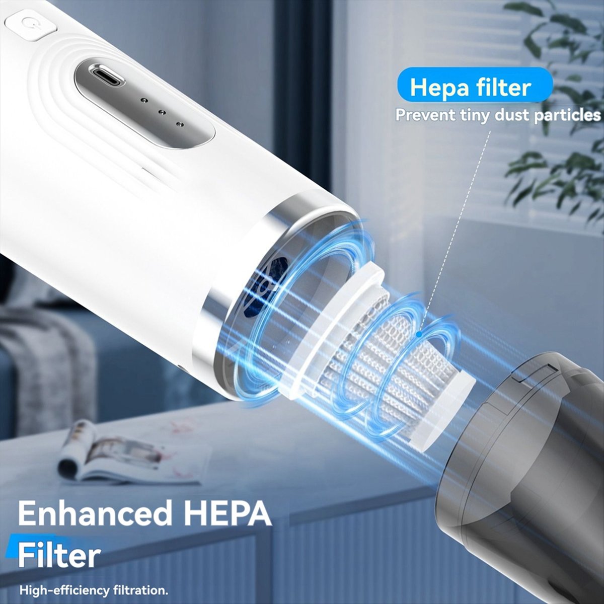 Aspiradora para Auto, Gran Pot - Furniture Hardware Cleaner reseña y precio