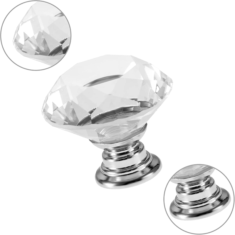 Juego de 6 Perillas Redondas d - Furniture Hardware Feet reseña y precio