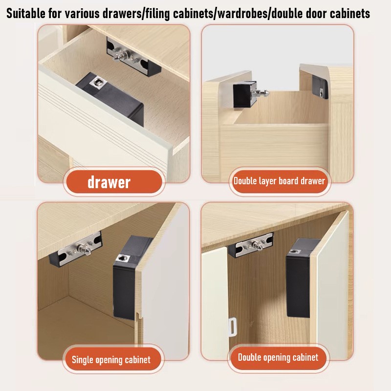 Cerradura de puerta de gabinet - Furniture Hardware Manufacturers reseña y precio