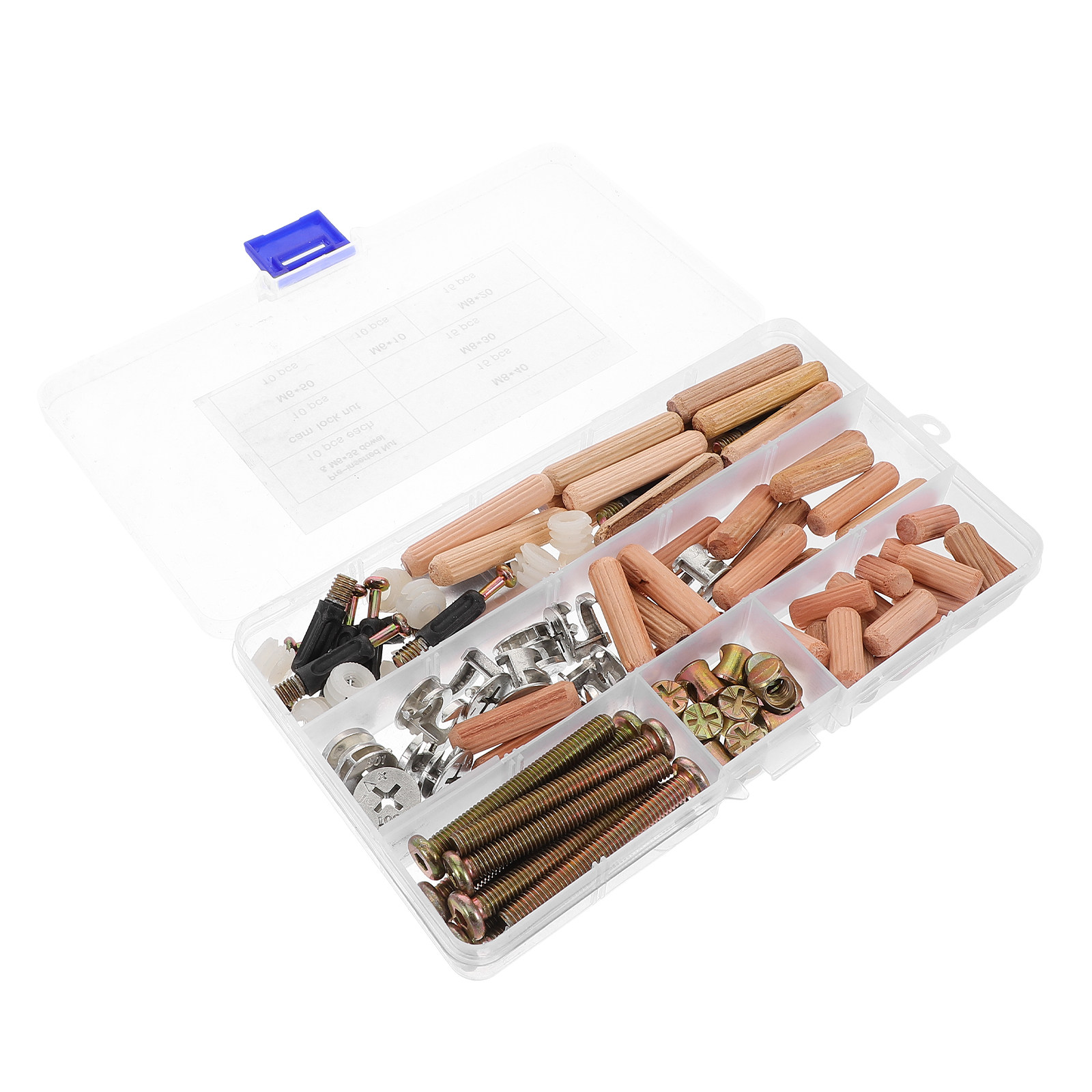 Juego de 95 piezas de herrajes - Furniture Hardware Wood reseña y precio