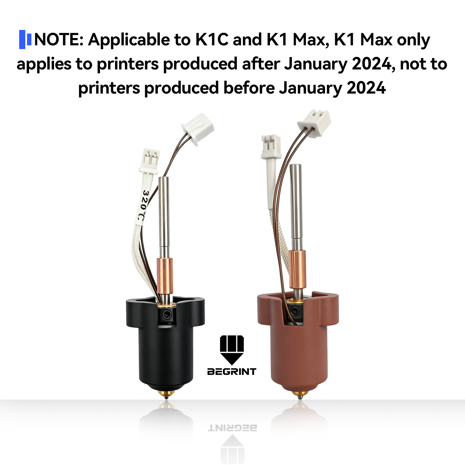 Hotend para Creality K1C K1 MA - Creality Printer K1 reseña y precio