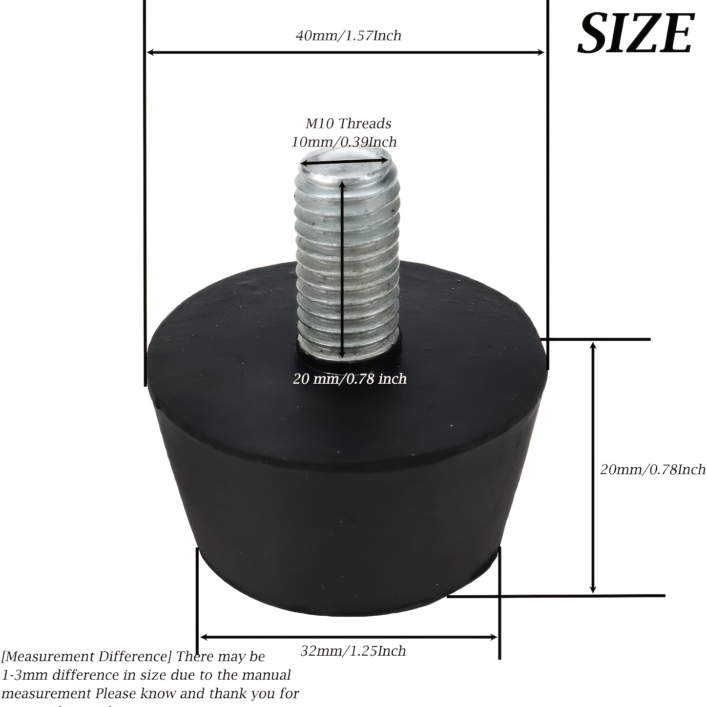 Almohadillas ajustables de gom - Furniture Hardware Feet reseña y precio