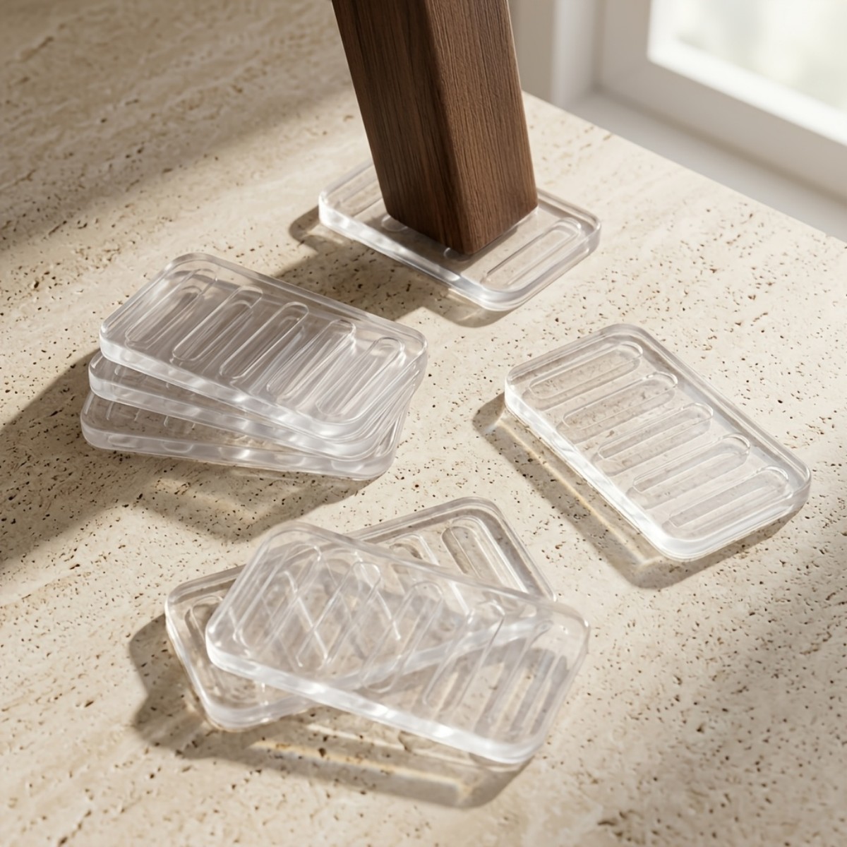 8 almohadillas ajustables para - Furniture Hardware Feet reseña y precio