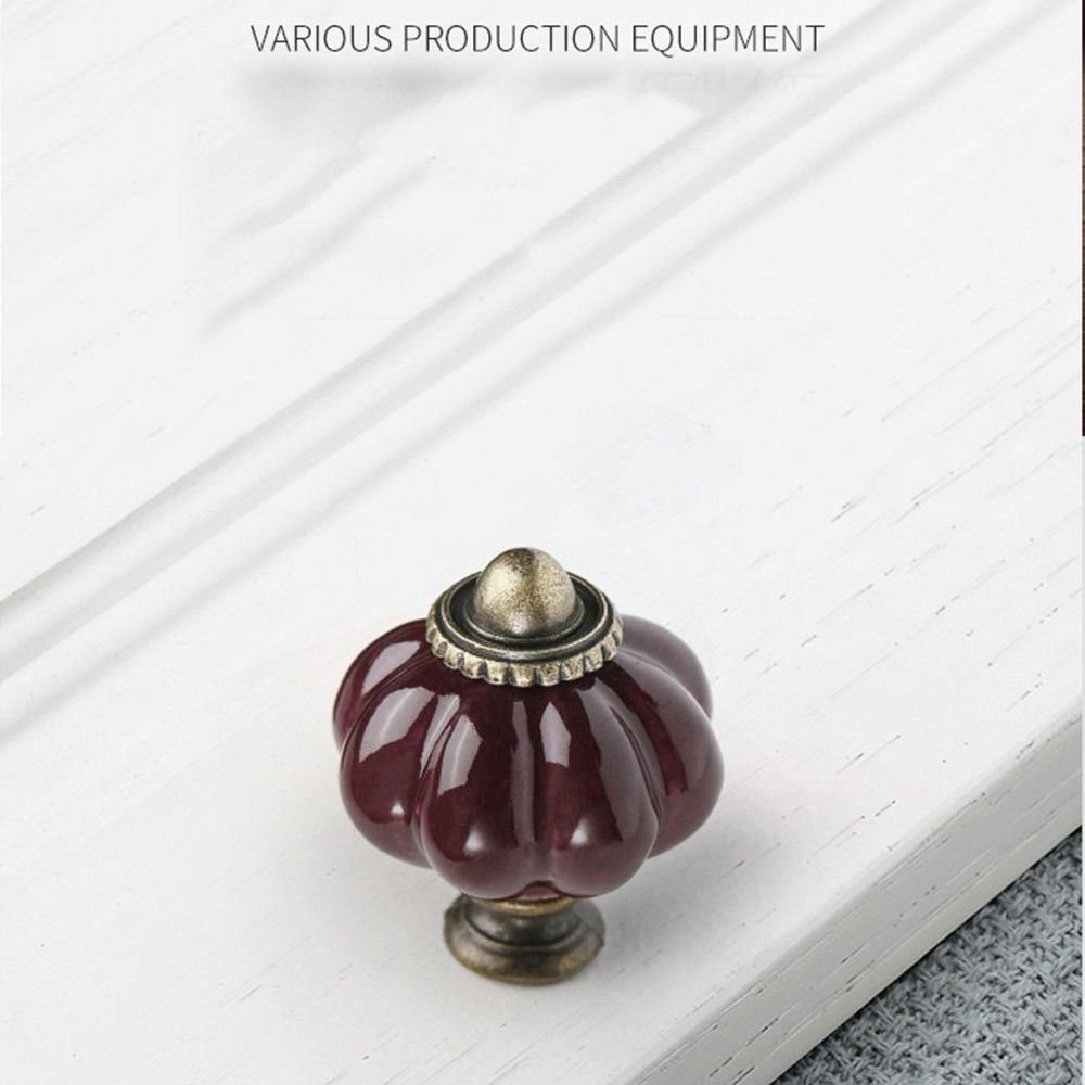 Tirador de cerámica con forma  - Furniture Hardware Supply reseña y precio